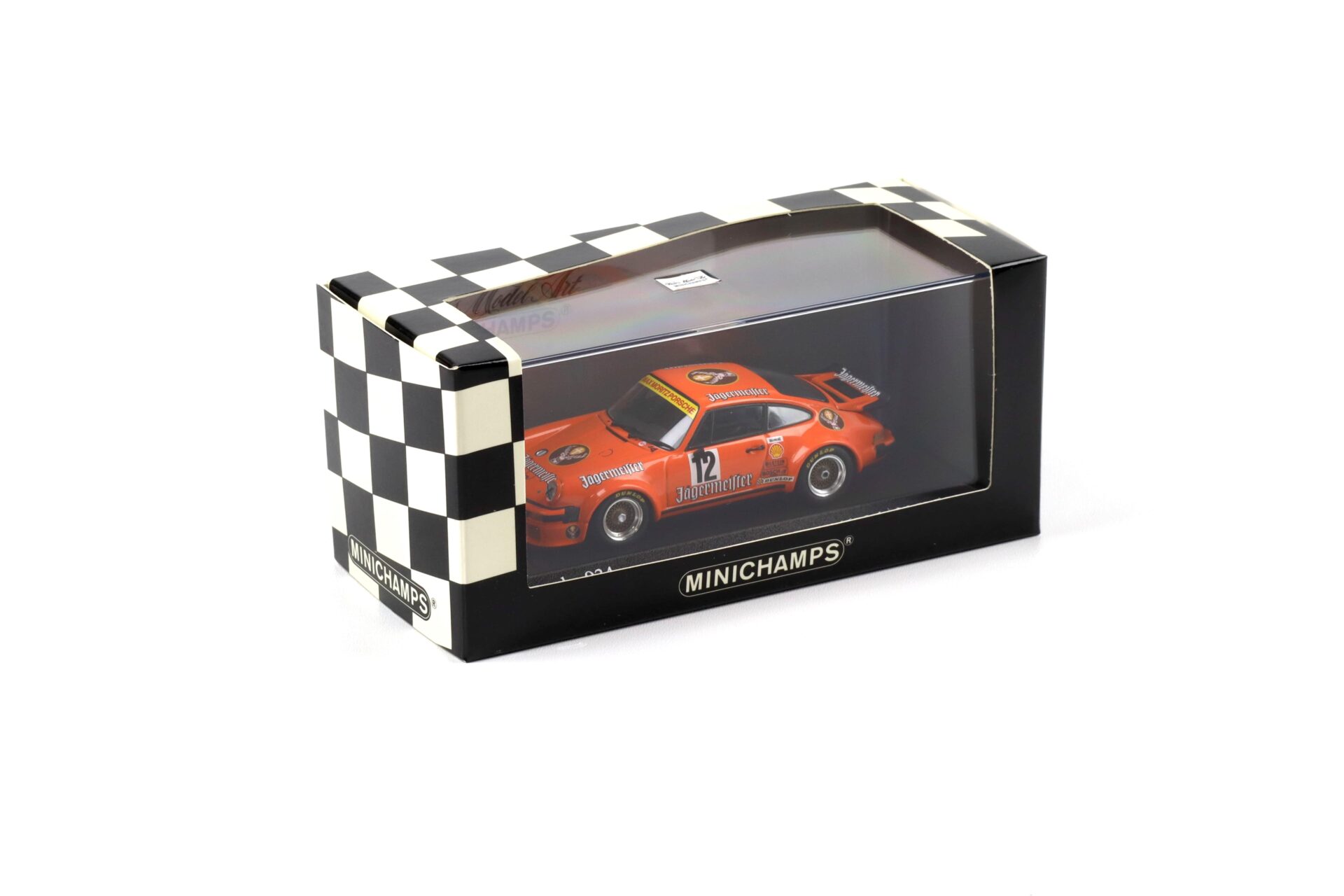 1:43 Minichamps Porsche 934 ADAC Eifelrennen DRM 1976 Winner Kelleners #12