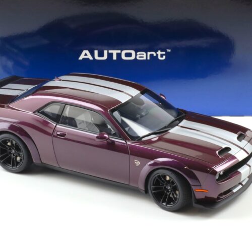 1:18 AUTOart Dodge Challenger SRT Jailbreak 2022 Hellraisin purple 71762