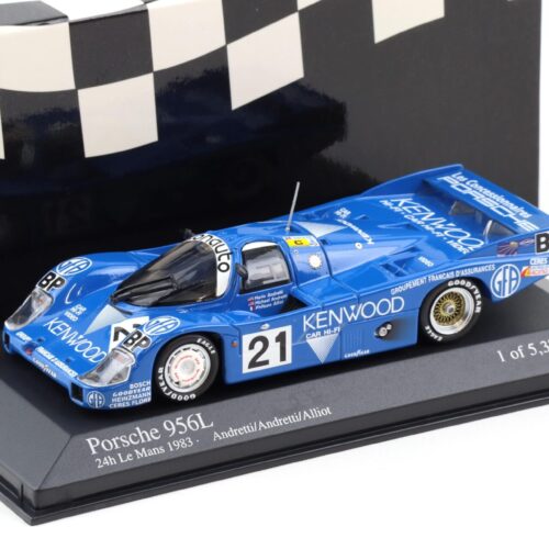 1:43 Minichamps Porsche 956L 24h Le Mans 1983 Kenwood #21 Andretti/ Alliot