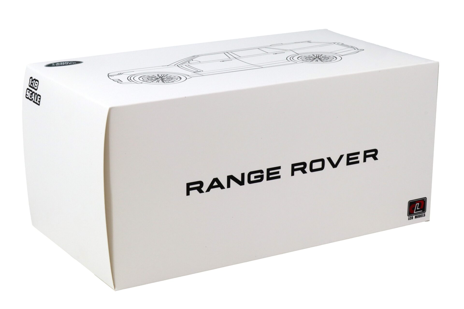 1:18 LCD Models Land Rover Range Rover SV SERENITY white/ black roof 2022 LCD18017-BW