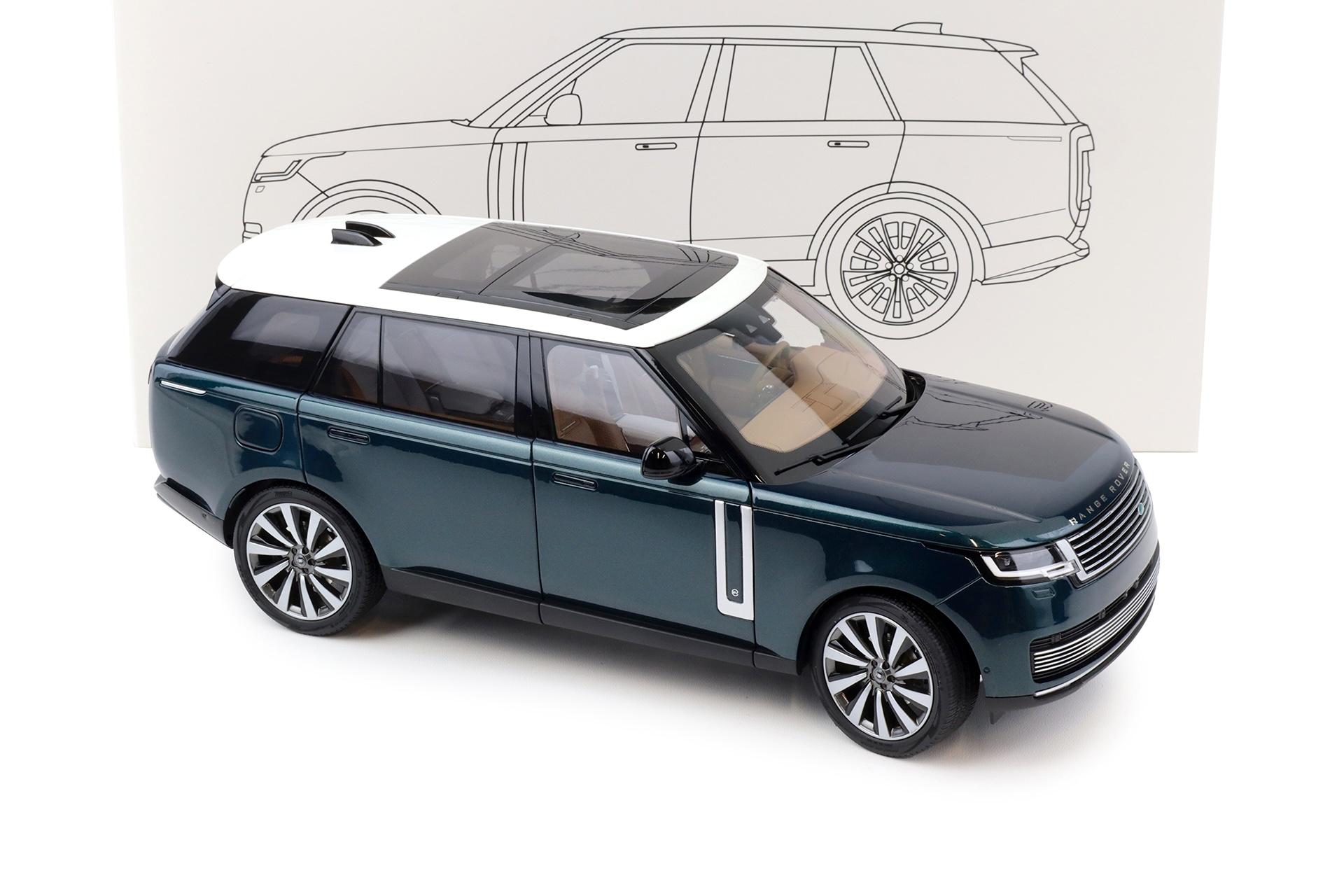 1:18 LCD Models Land Rover Range Rover SV SERENITY green/ white roof 2022 LCD18017-GW