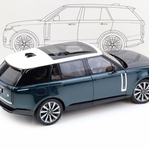 1:18 LCD Models Land Rover Range Rover SV SERENITY green/ white roof 2022 LCD18017-GW