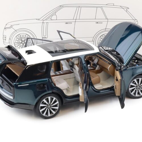 1:18 LCD Models Land Rover Range Rover SV SERENITY green/ white roof 2022 LCD18017-GW