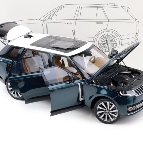 1:18 LCD Models Land Rover Range Rover SV SERENITY green/ white roof 2022 LCD18017-GW