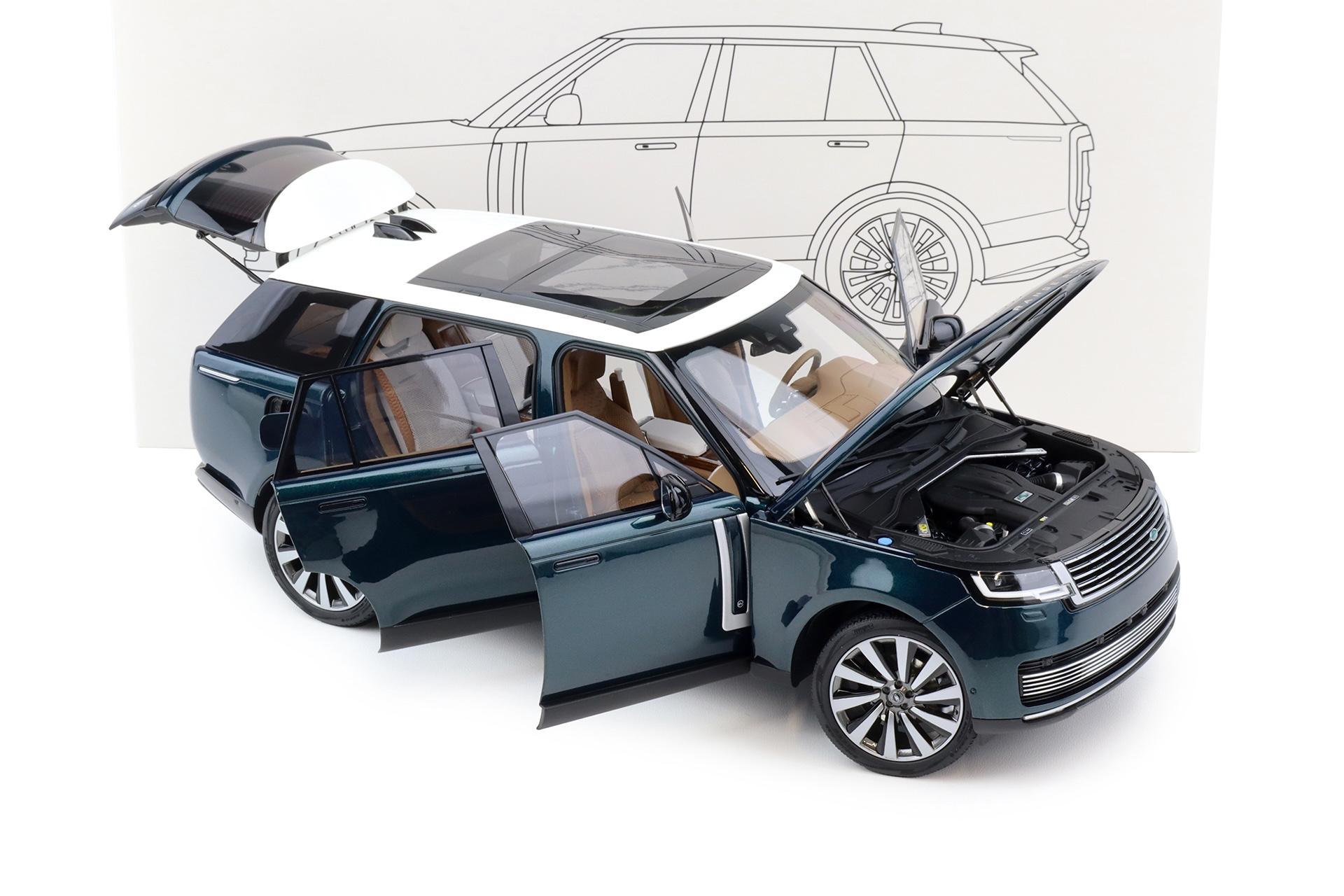 1:18 LCD Models Land Rover Range Rover SV SERENITY green/ white roof 2022 LCD18017-GW