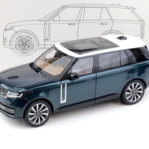 1:18 LCD Models Land Rover Range Rover SV SERENITY green/ white roof 2022 LCD18017-GW