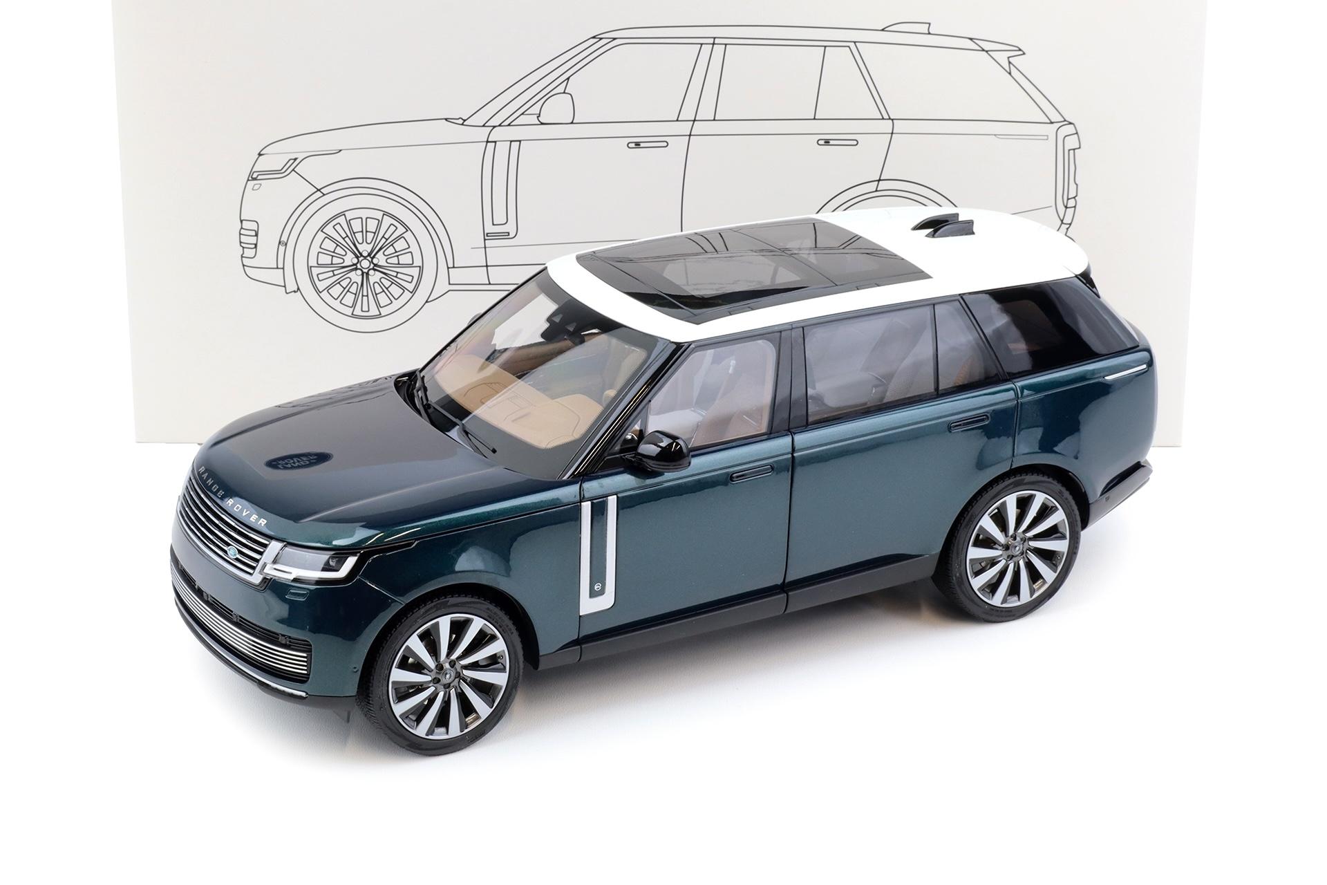 1:18 LCD Models Land Rover Range Rover SV SERENITY green/ white roof 2022 LCD18017-GW