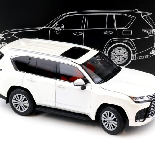 1:18 LCD Models Lexus LX600 SUV 2024 white LCD18021-WH