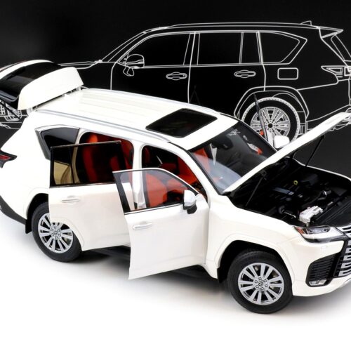 1:18 LCD Models Lexus LX600 SUV 2024 white LCD18021-WH