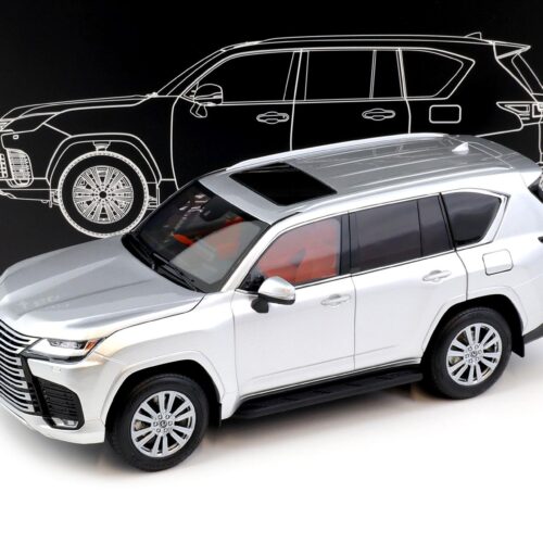 1:18 LCD Models Lexus LX600 SUV 2024 silver metallic LCD18021-SI