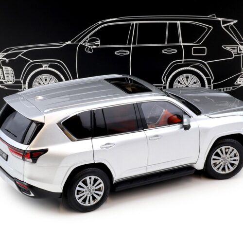 1:18 LCD Models Lexus LX600 SUV 2024 silver metallic LCD18021-SI