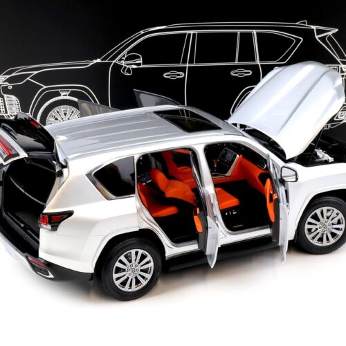 1:18 LCD Models Lexus LX600 SUV 2024 silver metallic LCD18021-SI