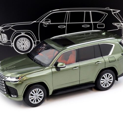 1:18 LCD Models Lexus LX600 SUV 2024 Nori green metallic LCD18021-NG