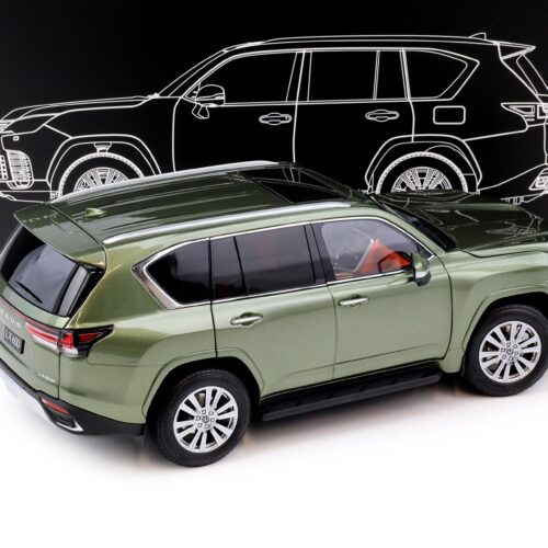 1:18 LCD Models Lexus LX600 SUV 2024 Nori green metallic LCD18021-NG