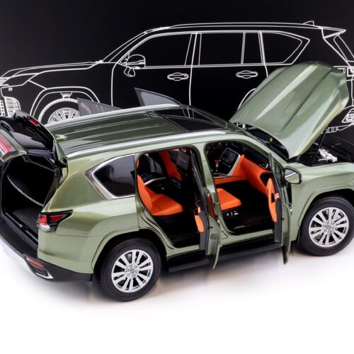1:18 LCD Models Lexus LX600 SUV 2024 Nori green metallic LCD18021-NG