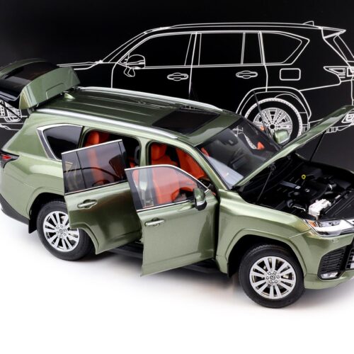 1:18 LCD Models Lexus LX600 SUV 2024 Nori green metallic LCD18021-NG