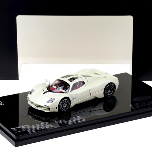 1:43 LCD Models Pagani Utopia Coupe white/ light gold LCD43012-WH