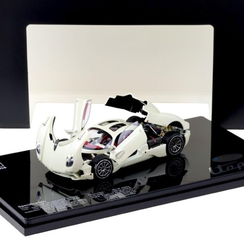 1:43 LCD Models Pagani Utopia Coupe white/ light gold LCD43012-WH
