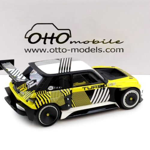 1:18 OTTO mobile OT1171 Renault 5 Turbo 3E E-Tech RMC Look 2024 yellow/ black