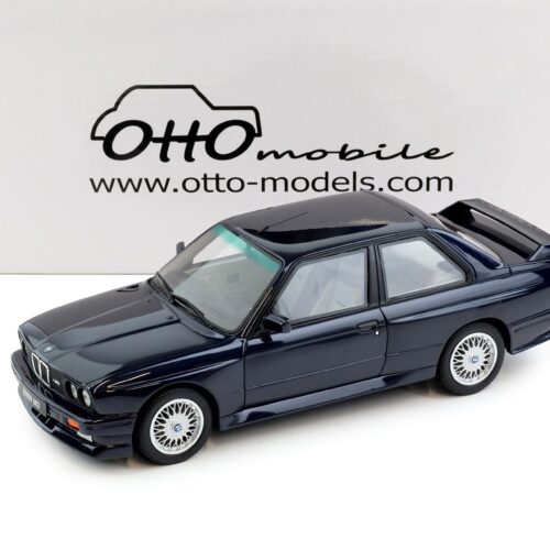 1:18 OTTO mobile OT1216 BMW M3 E30 Europameister Macau blue metallic 1988