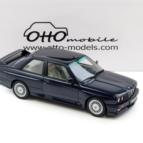 1:18 OTTO mobile OT1216 BMW M3 E30 Europameister Macau blue metallic 1988