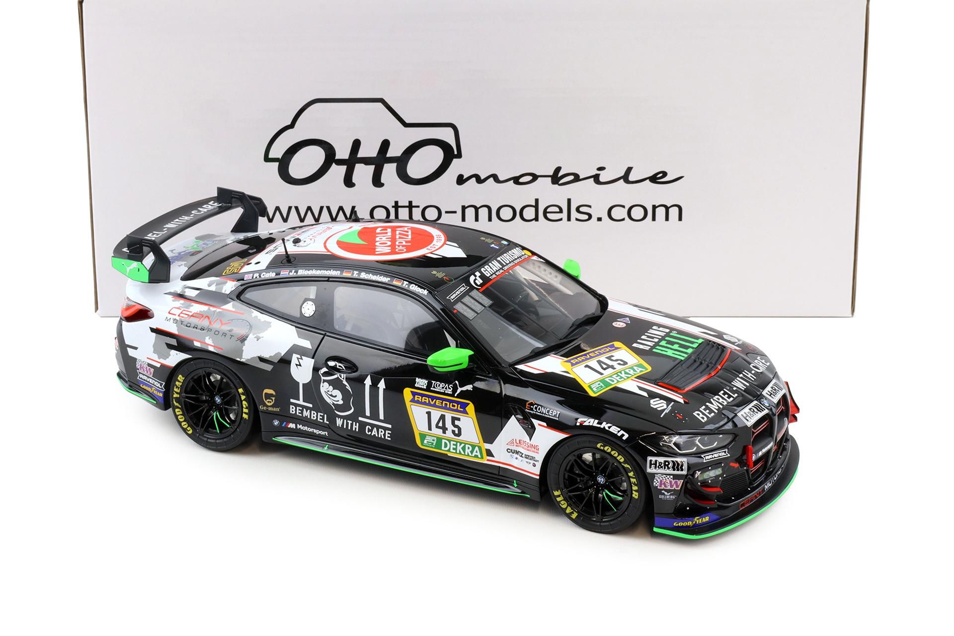 1:18 OTTO mobile OT1172 BMW M4 GT4 Cerny Motorsport Winner SP8T 37Â° 24H Nürburgring 2024