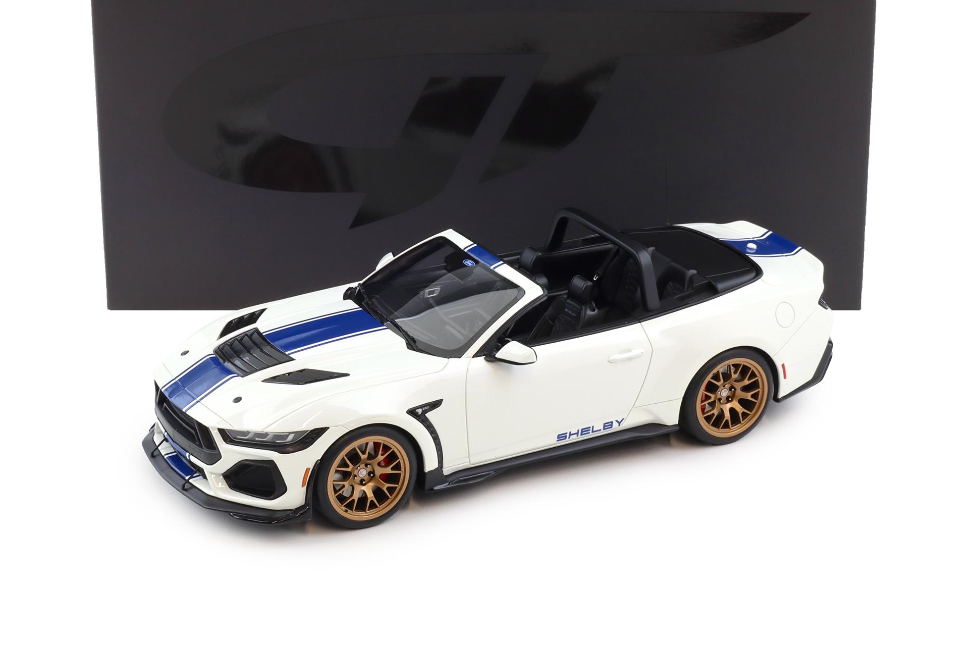 1:18 GT Spirit GT572 Shelby Mustang Supersnake Oxford white/ blue stripe 2025