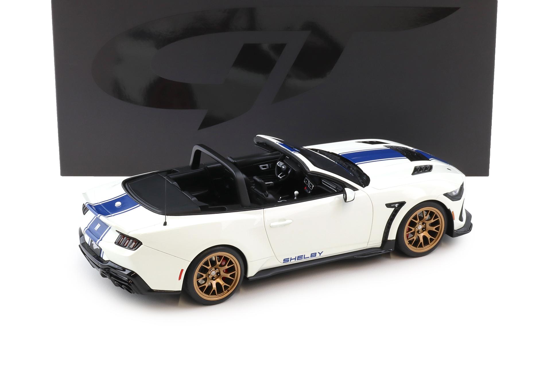 1:18 GT Spirit GT572 Shelby Mustang Supersnake Oxford white/ blue stripe 2025