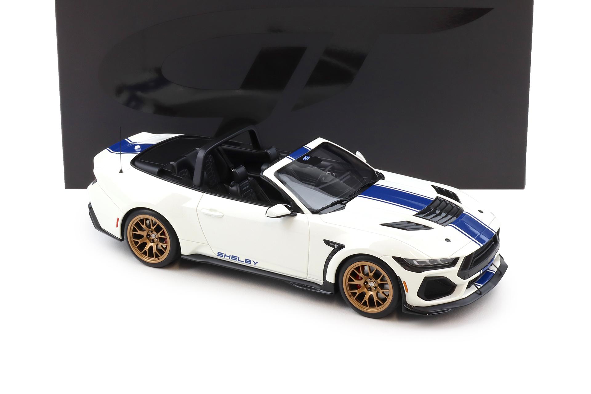 1:18 GT Spirit GT572 Shelby Mustang Supersnake Oxford white/ blue stripe 2025