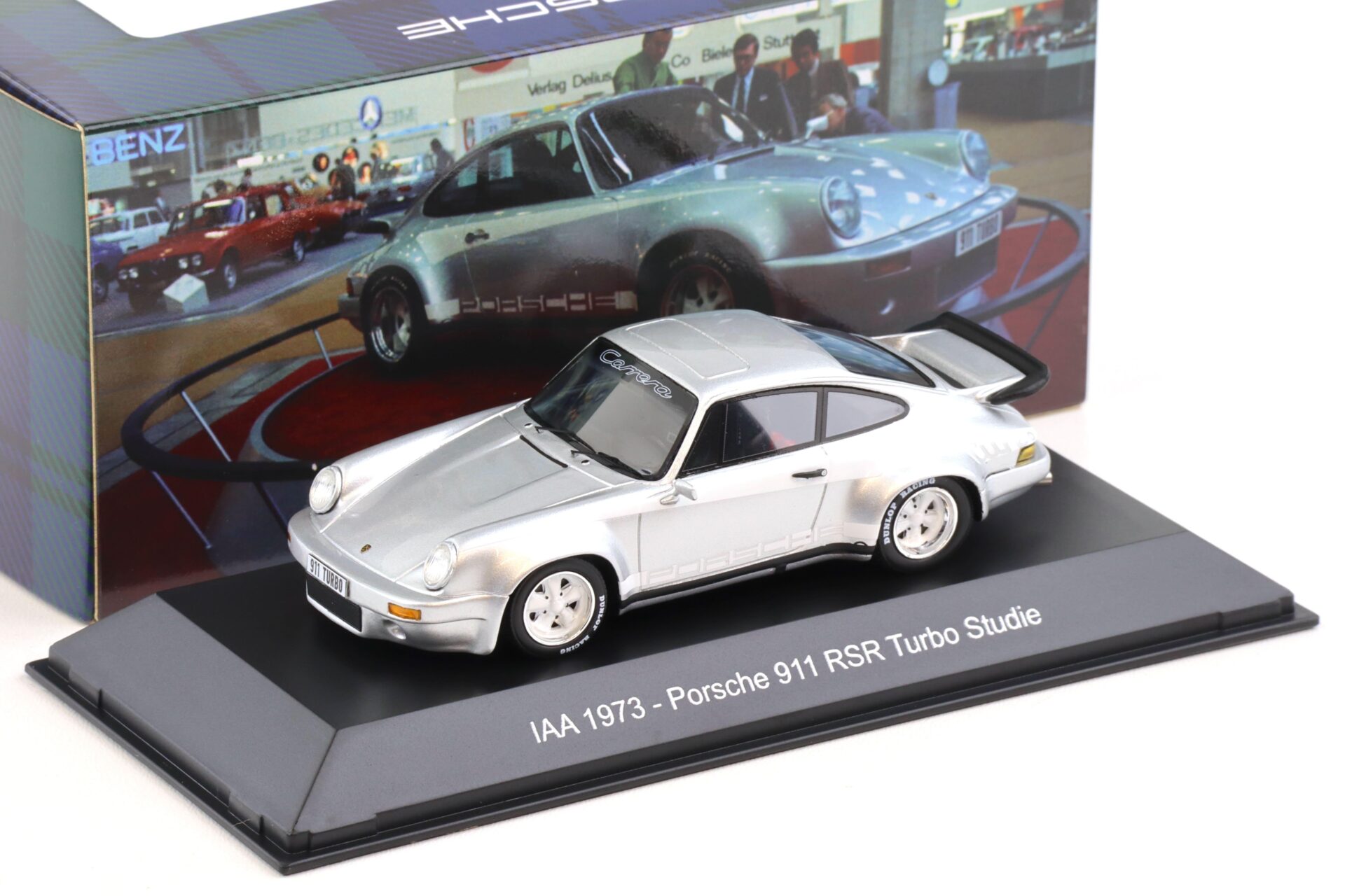 1:43 Spark Porsche 911 RSR Turbo Studie IAA 1973 silver MAP Porsche Museum