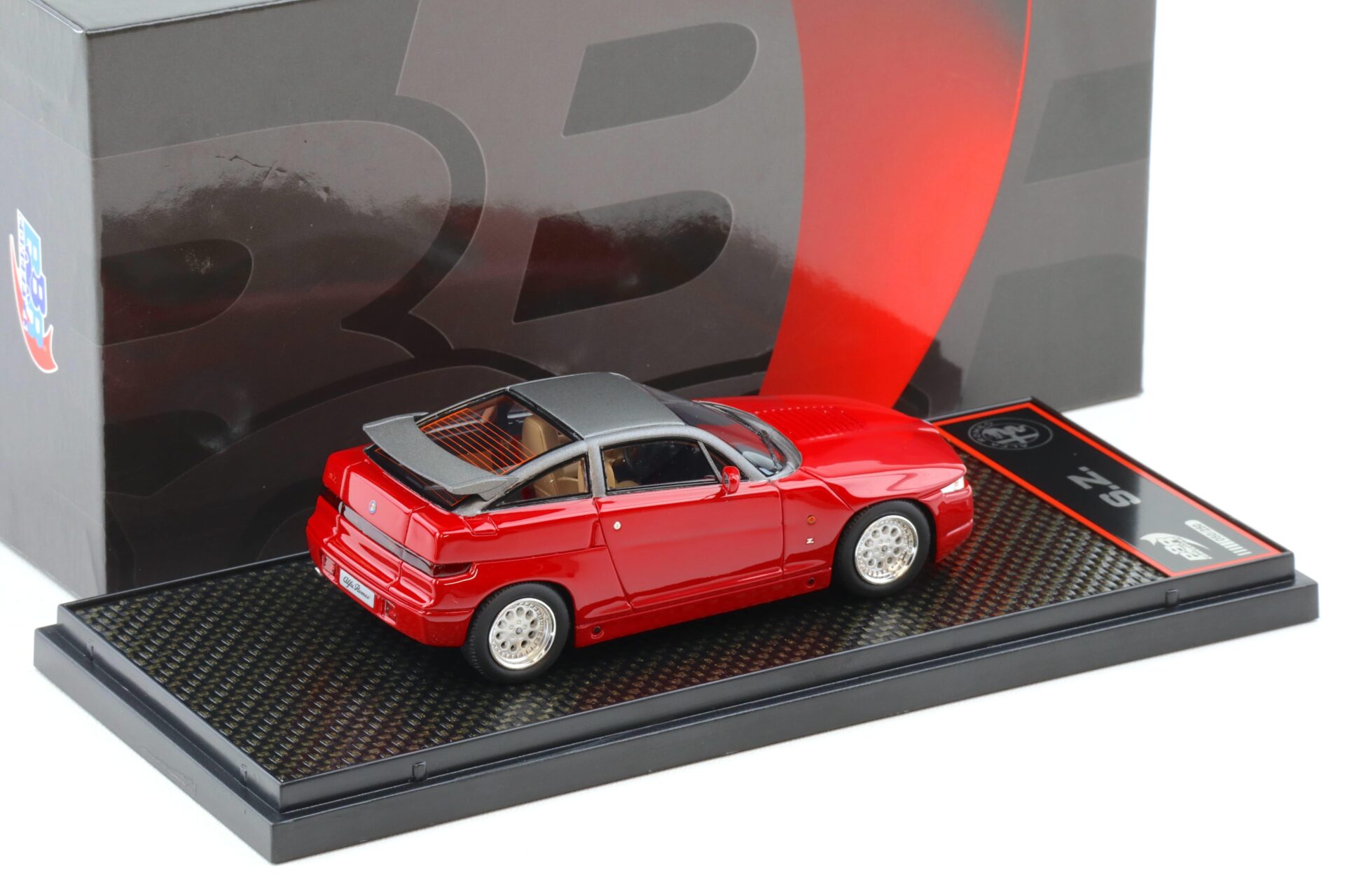 1:43 BBR Alfa Romeo SZ Rosso red 1989 - Limited 250 pcs.