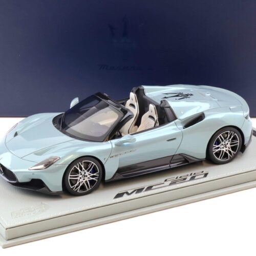 1:18 BBR Maserati MC20 Roadster 2022 Cielo Acqua Marina - Limited 250 pcs.