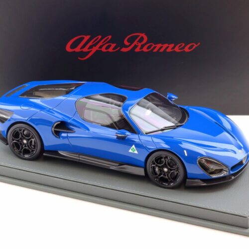 1:18 BBR Alfa Romeo 33 Stradale Blue reale - Limited 133 pcs.