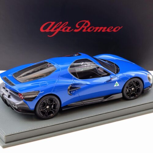 1:18 BBR Alfa Romeo 33 Stradale Blue reale - Limited 133 pcs.