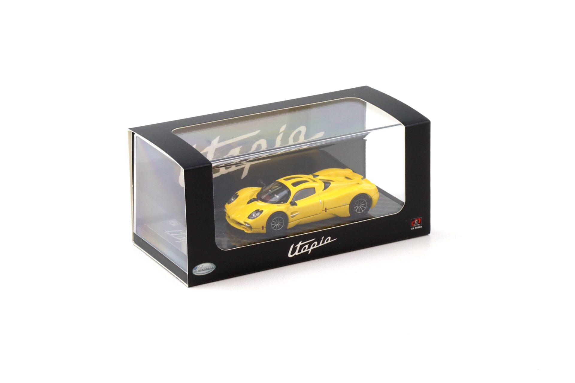 1:64 LCD Models Pagani Utopia Coupe yellow LCD64039-YE