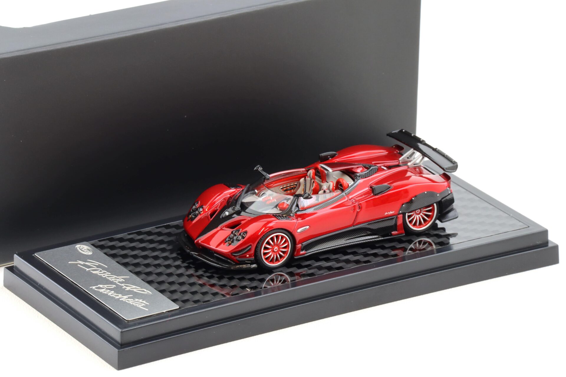 1:64 LCD Models Pagani Zonda HP Barchetta red metallic LCD64018-RE