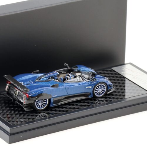 1:64 LCD Models Pagani Zonda HP Barchetta Carbon blue LCD64018-CBU