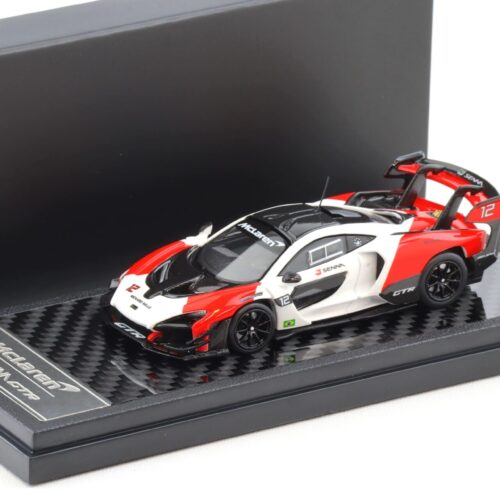 1:64 LCD Models McLaren Senna GTR 2021 Richard Mille #12 white/ red LCD64024-RW