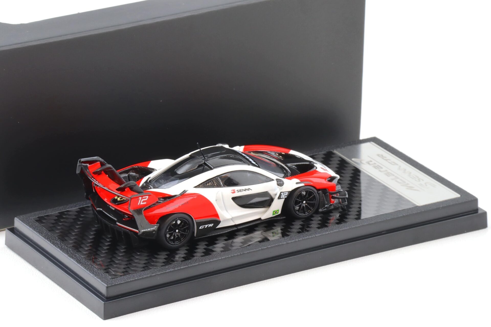 1:64 LCD Models McLaren Senna GTR 2021 Richard Mille #12 white/ red LCD64024-RW