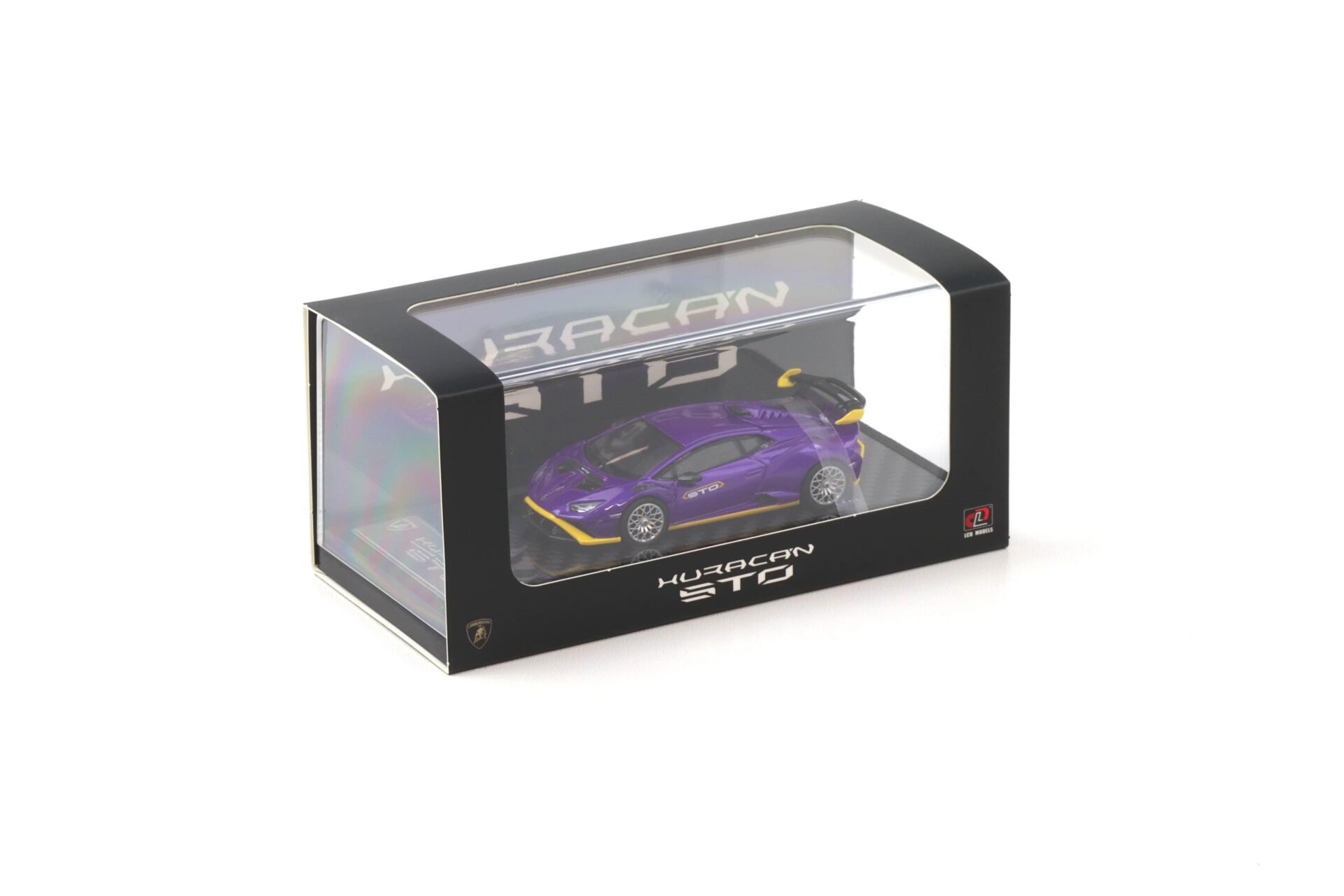 1:64 LCD Models Lamborghini Huracan STO Coupe purple metallic LCD64043-PU