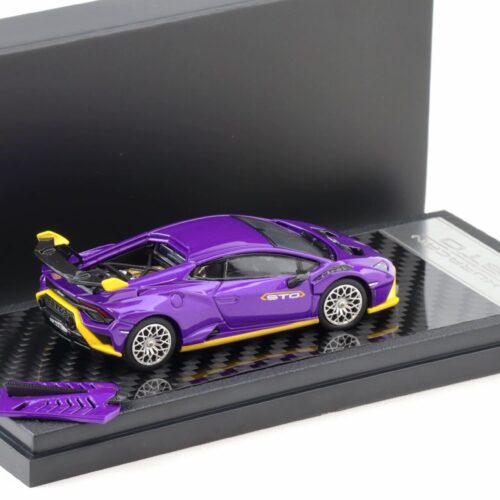 1:64 LCD Models Lamborghini Huracan STO Coupe purple metallic LCD64043-PU