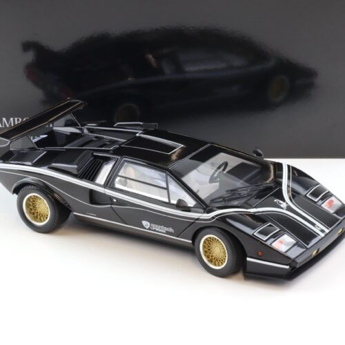 1:18 Kyosho Lamborghini Countach LP 500R Coupe black/ gold wheels 08320C