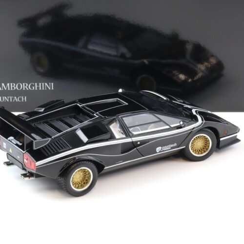 1:18 Kyosho Lamborghini Countach LP 500R Coupe black/ gold wheels 08320C