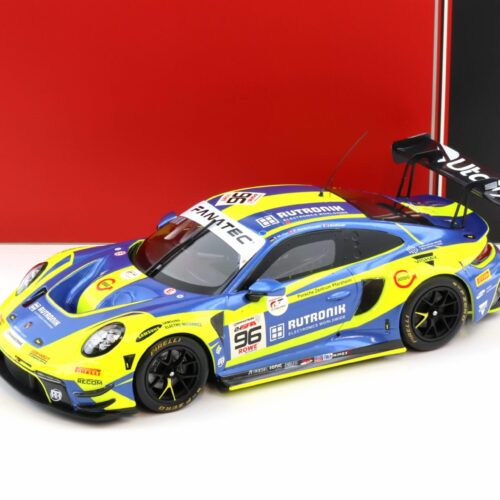 1:18 IXO Porsche 911 992 GT3 R #96 Rutronik Racing 9th 24h SPA 2024