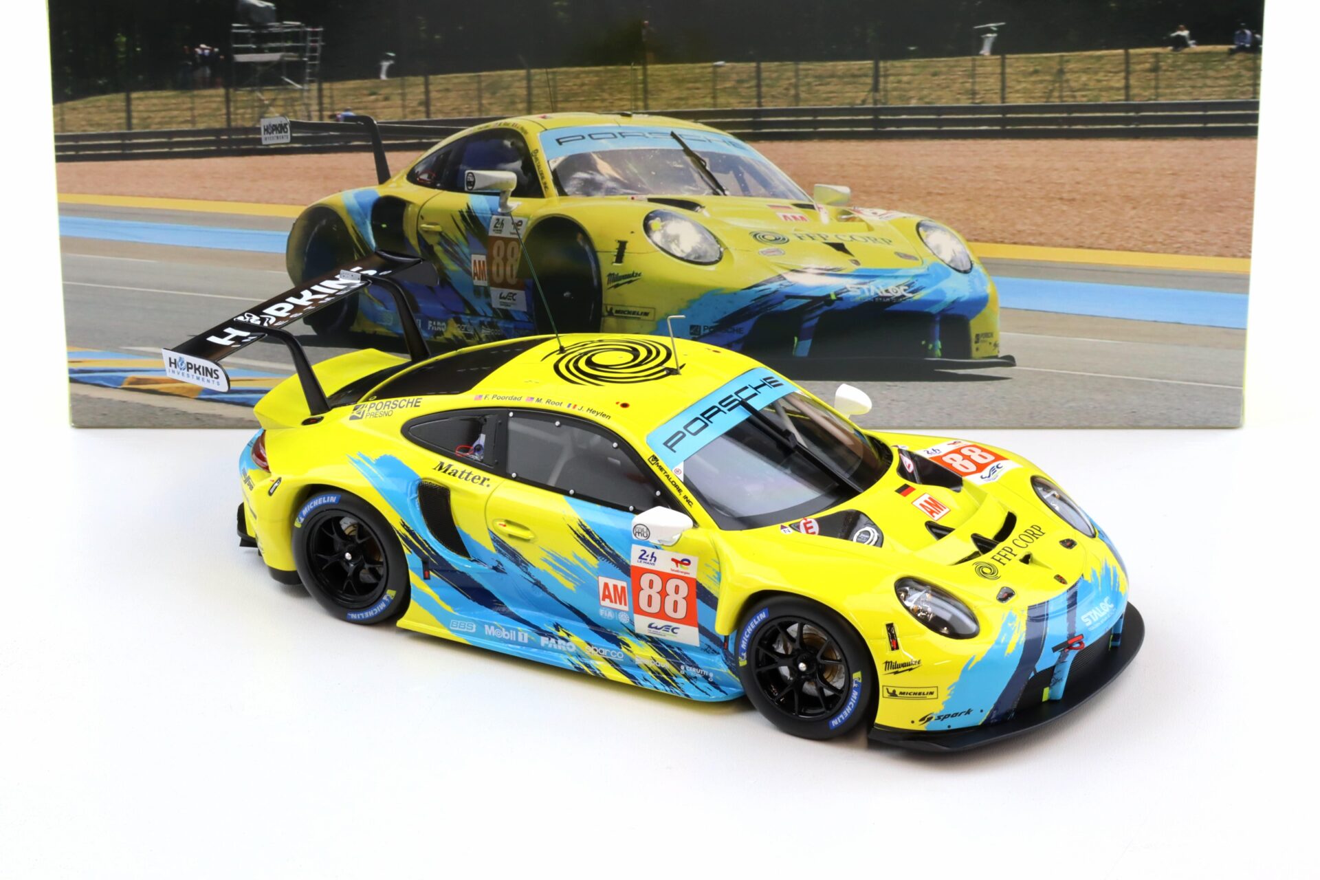 1:18 IXO Porsche 911 991.2 RSR-19 #88 Le Mans 24h 2022 Dempsey Proton Racing