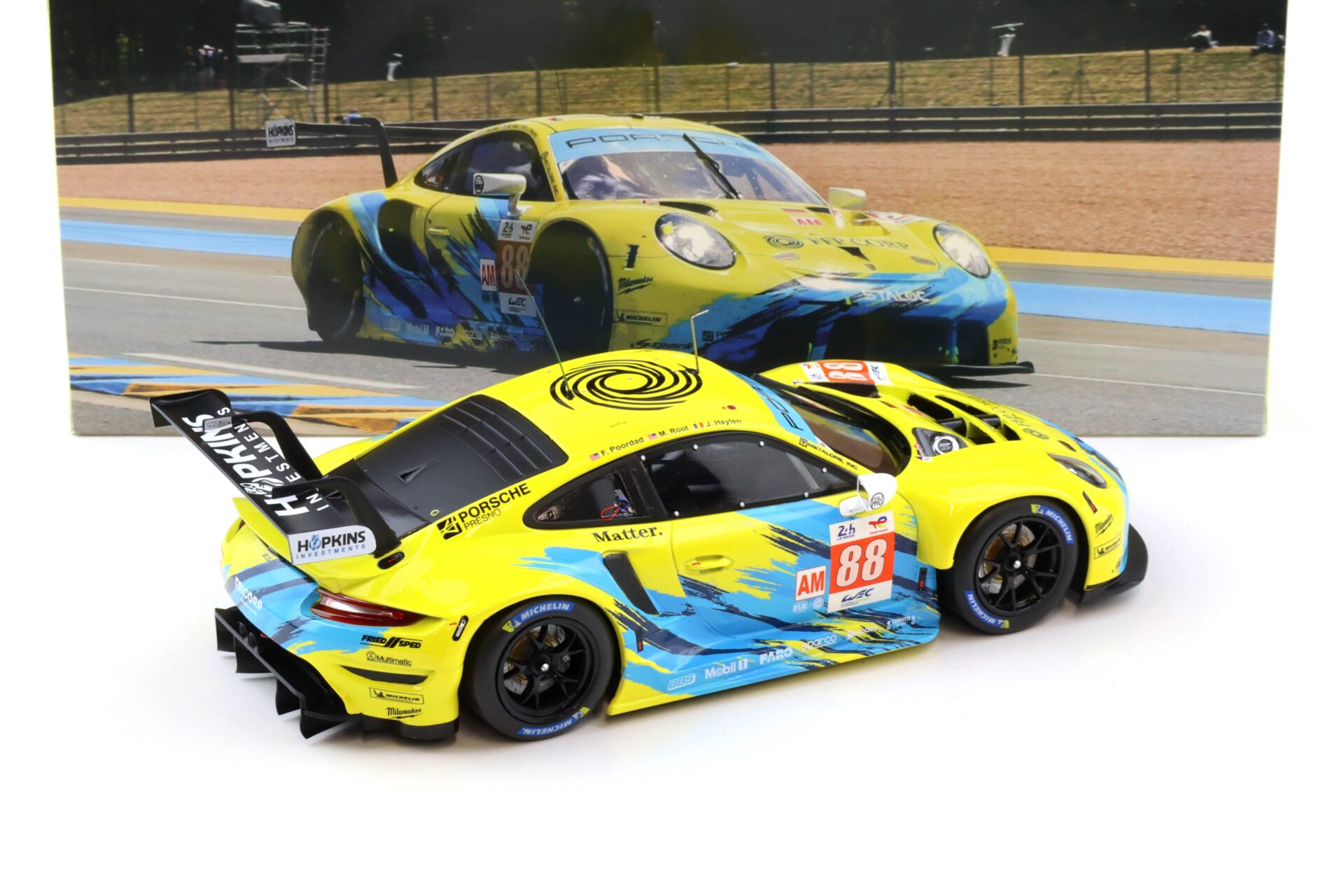 1:18 IXO Porsche 911 991.2 RSR-19 #88 Le Mans 24h 2022 Dempsey Proton Racing