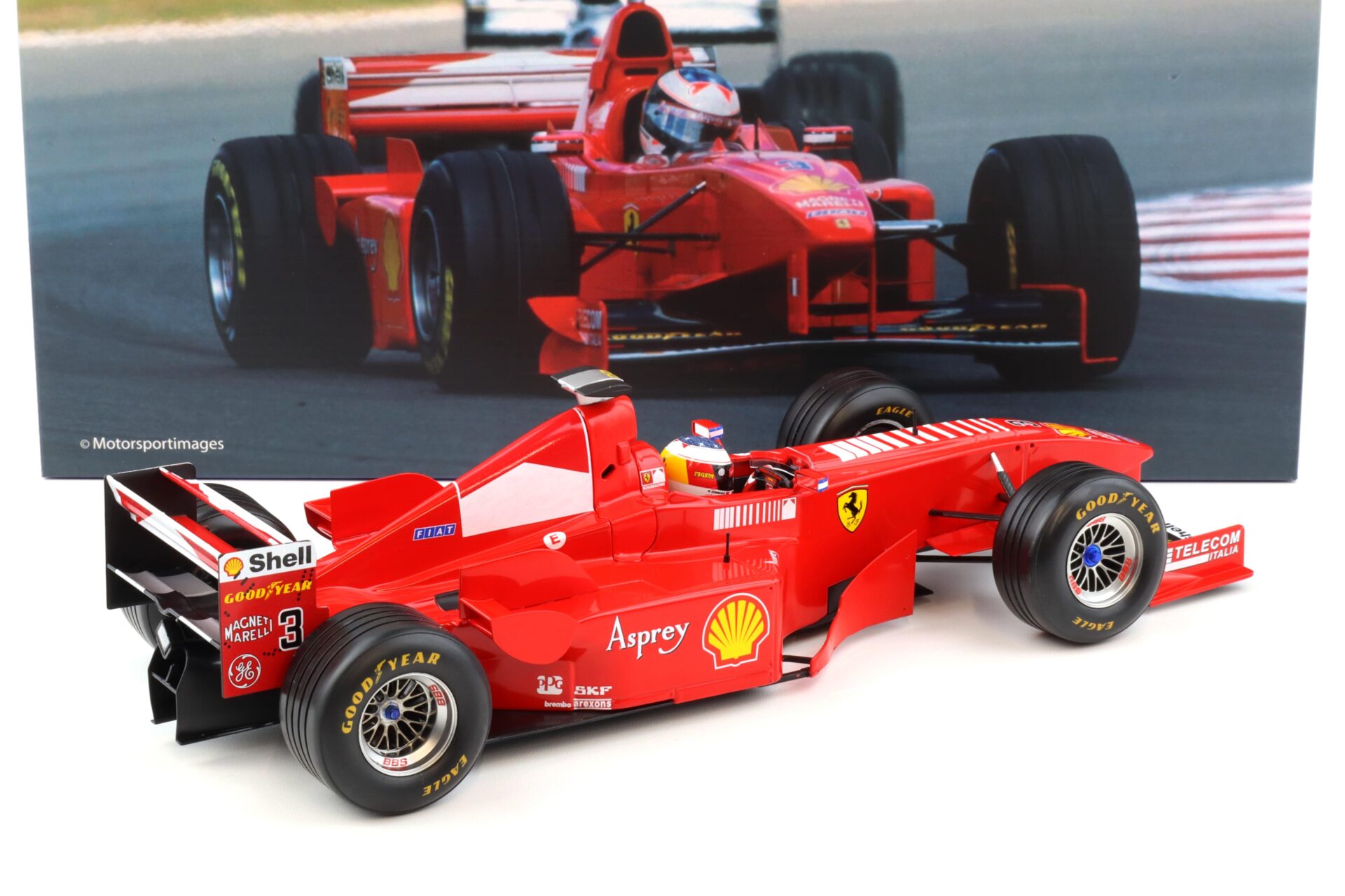 1:12 WERK83 F1 Ferrari F300 Winner F1 French GP Magny Cours #3 M.Schumacher