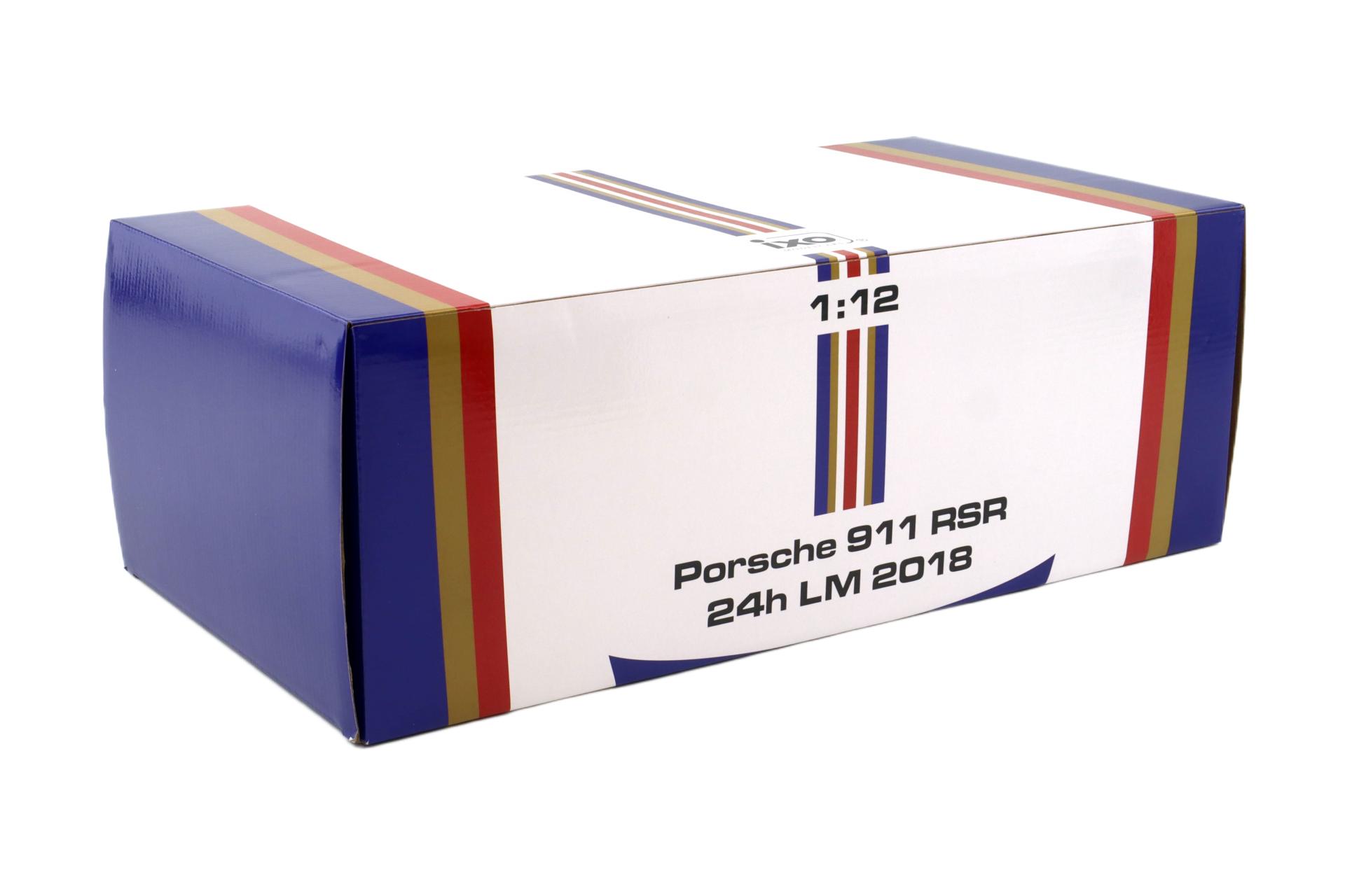 1:12 IXO Porsche 911 991 RSR #91 2nd LMGTE Pro 24h Le Mans 2018