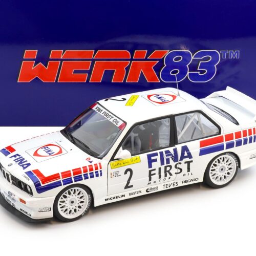 1:18 WERK83 BMW M3 E30 DTM Winner 24h Nürburgring 1992 FINA #2 Cecotto/ Danner