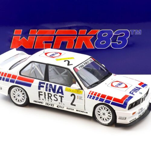 1:18 WERK83 BMW M3 E30 DTM Winner 24h Nürburgring 1992 FINA #2 Cecotto/ Danner